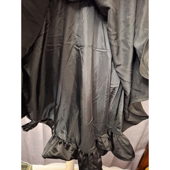 NEW Ryu One Shoulder Cocktail Dress Sz L Puff Sleeve A-Line Fairy Party Holiday - Picture 12 of 14